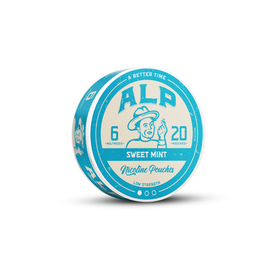 ALP Sweet Mint nicotine pouches 6mg tin