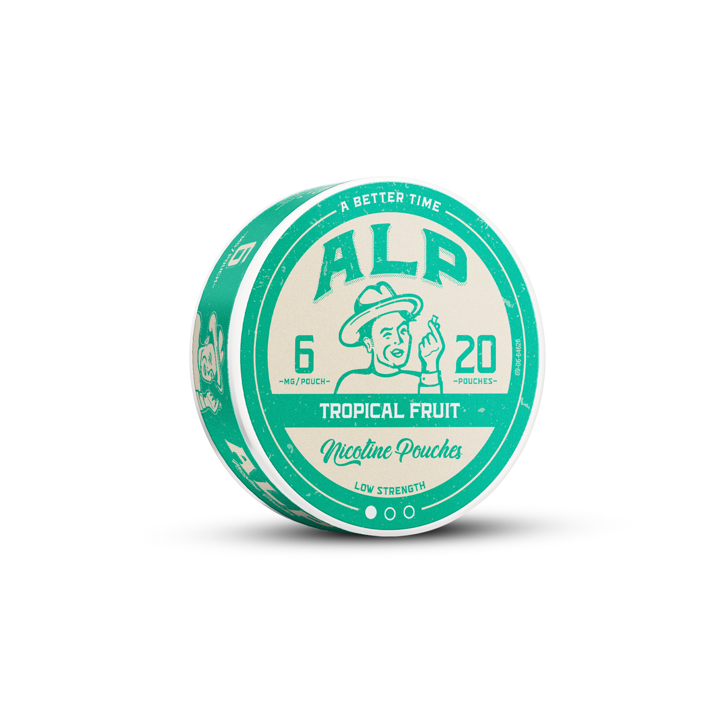 ALP Tropical Fruit nicotine pouches 6mg tin