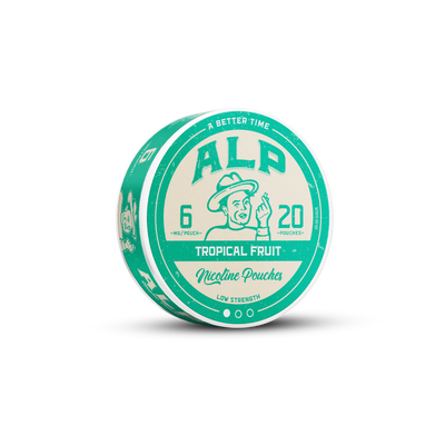 ALP Tropical Fruit nicotine pouches 6mg tin