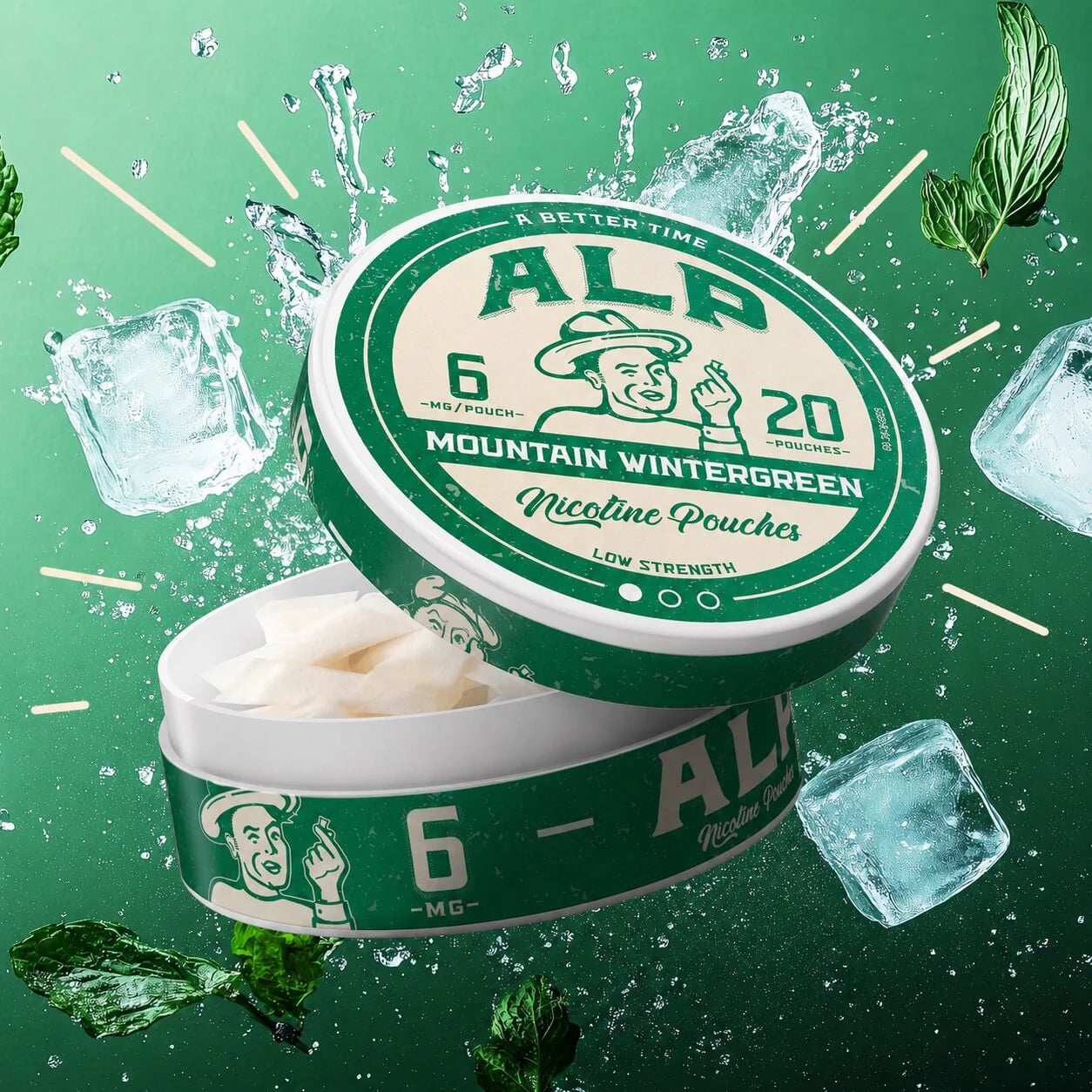 Mountain Wintergreen Nicotine Pouches